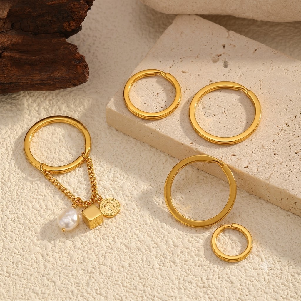 Jewelry Making A Ring - 10pcs Stainless Steel 15-32mm Round Flat