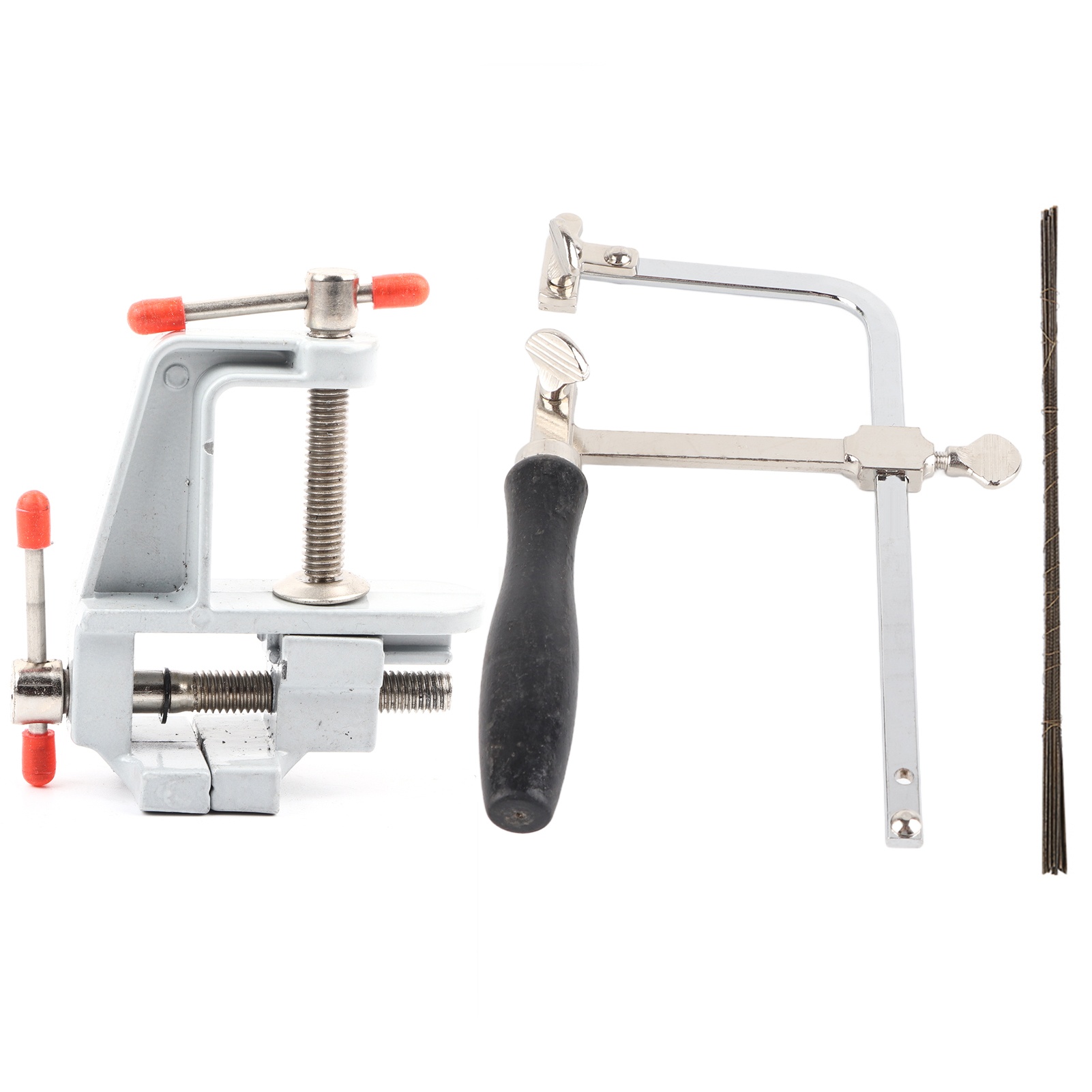 Jewelry Making Vise - Jewelers Sawbow Saw Frame 12 Blades