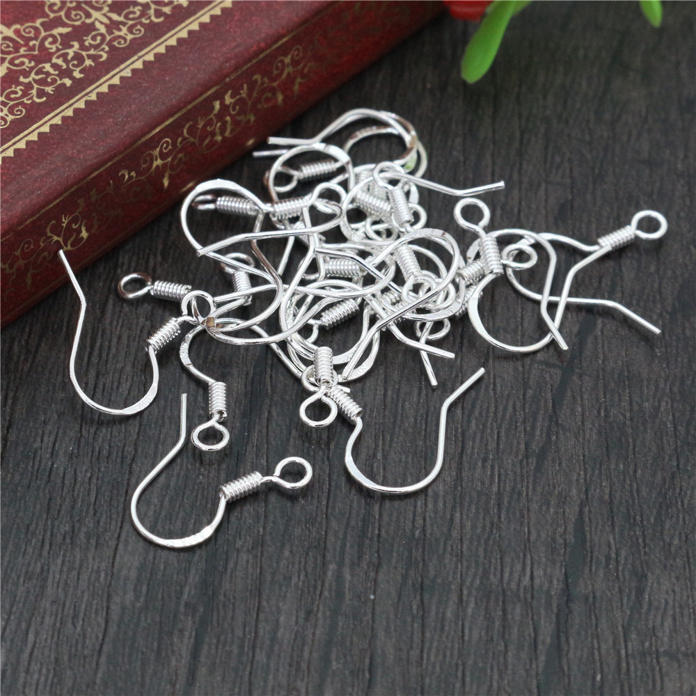 Jewelry Making Class - 50pcs 16mm 925 Sterling Silver Plated