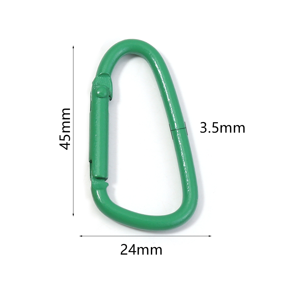 10pcs Colorful Carabiner Clip  - Jewelry Making A Ring review and price