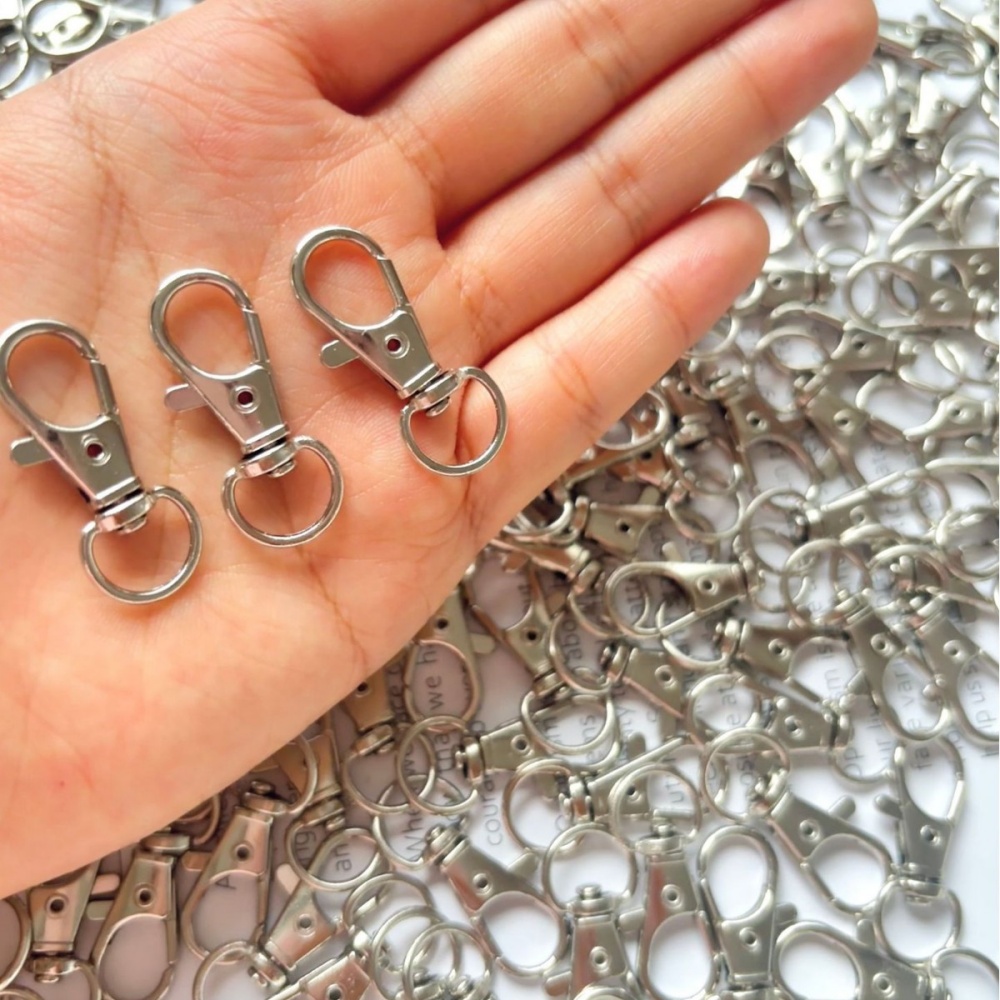 25-200Pcs Metal Swivel Snap Ho - Jewelry Making A Ring review and price