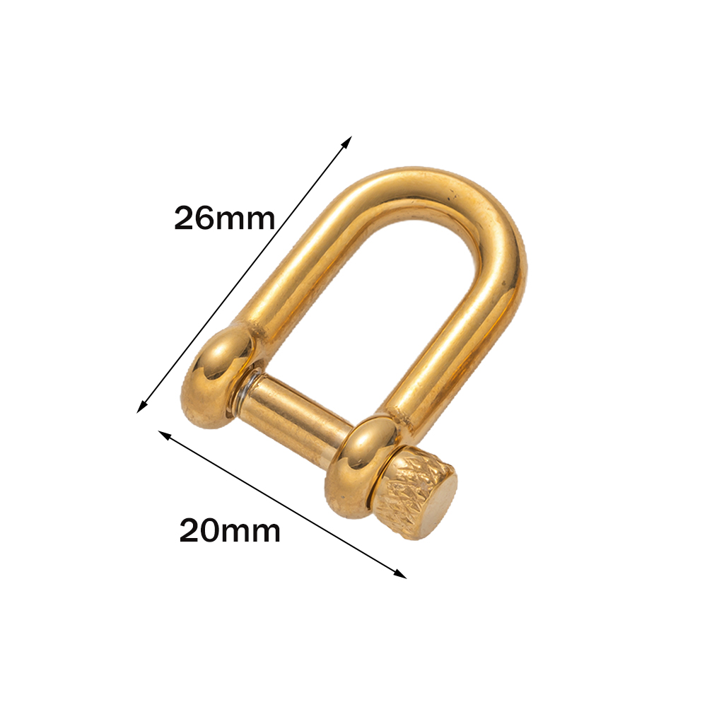 1pcs 304 Stainless Steel D-Rin - Jewelry Making A Ring review and price