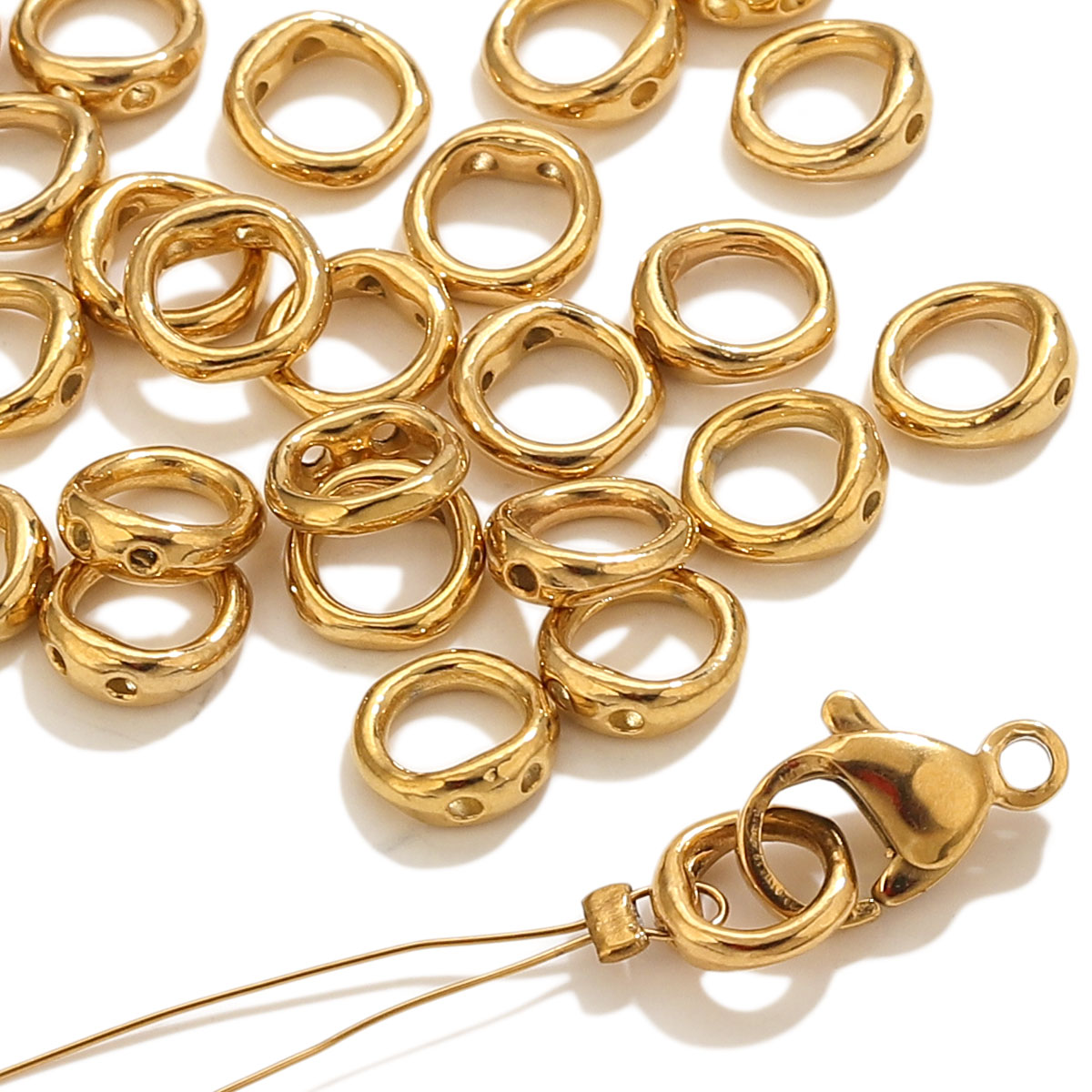 20pcs Stainless Steel Clasps E - Jewelry Making Materials review and price