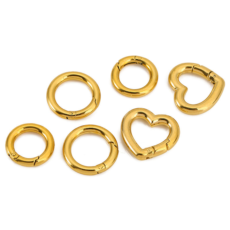 2pcs Stainless Steel Clasps He - Jewelry Making A Ring review and price