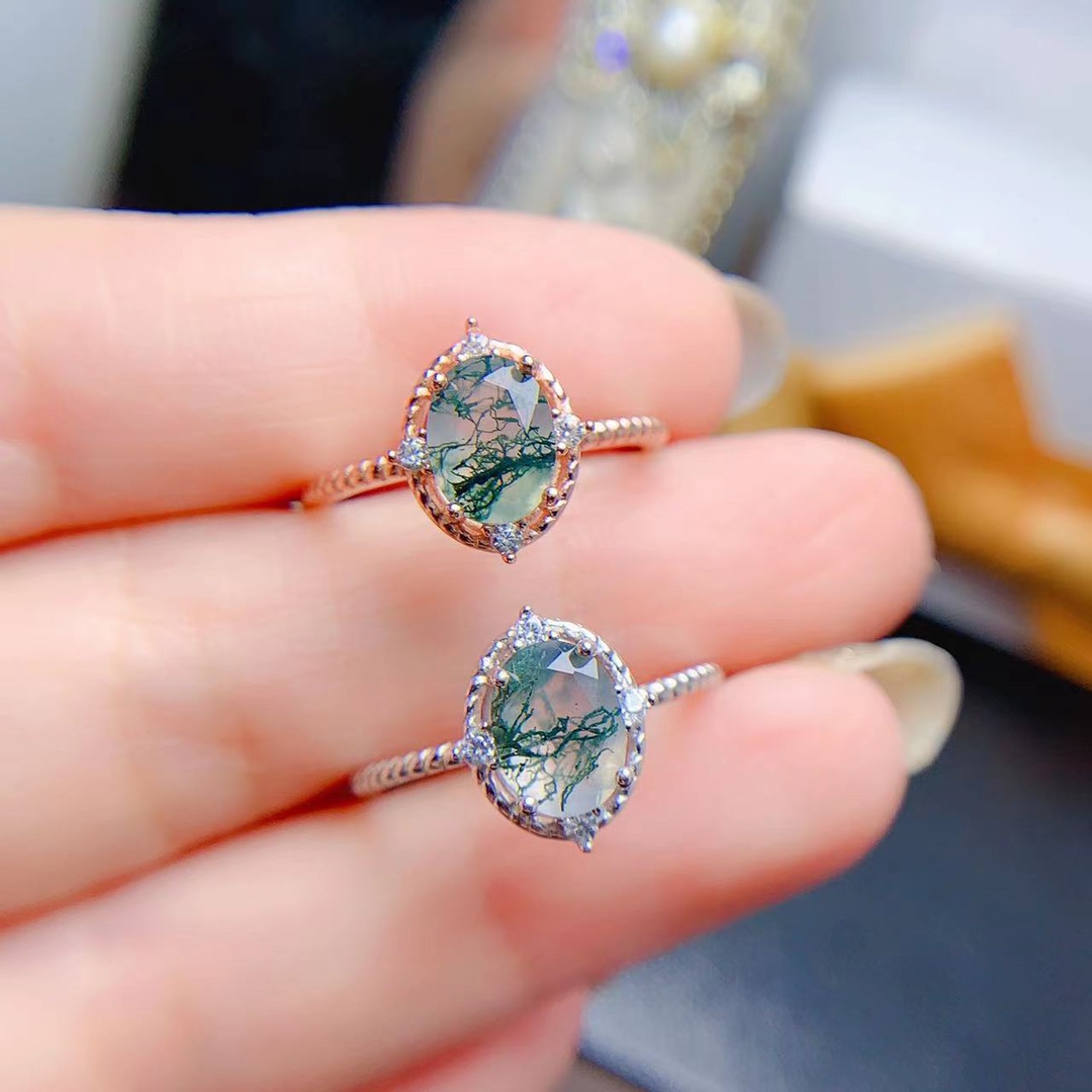 Natural Stone Ocean Water Moss - Jewelry Making University review and price