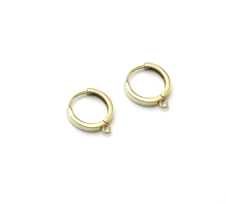 10pcs Brass Ear Hoops, Leverba - Jewelry Making Materials review and price