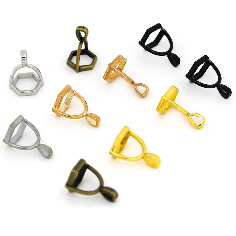 20Pcs Hexagonal Gemstone Cap N - Jewelry Making Materials review and price