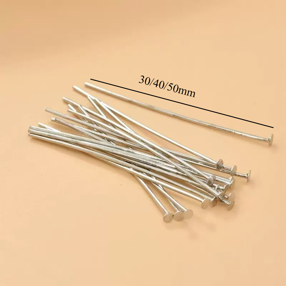 200pcs 30/40/50mm Iron-headed  - Jewelry Making Head Pins review and price