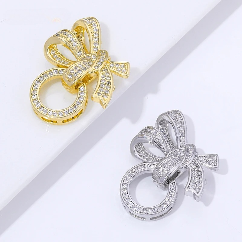 18K Gold Plated Pearl Clasps C - Jewelry Making A Ring review and price