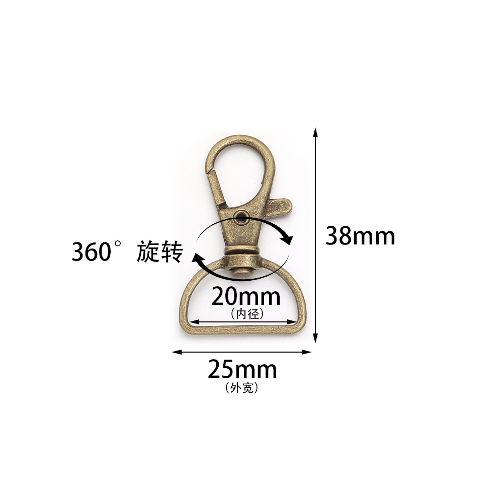 10pcs/lot Metal Swivel Clasps  - Jewelry Making A Ring review and price