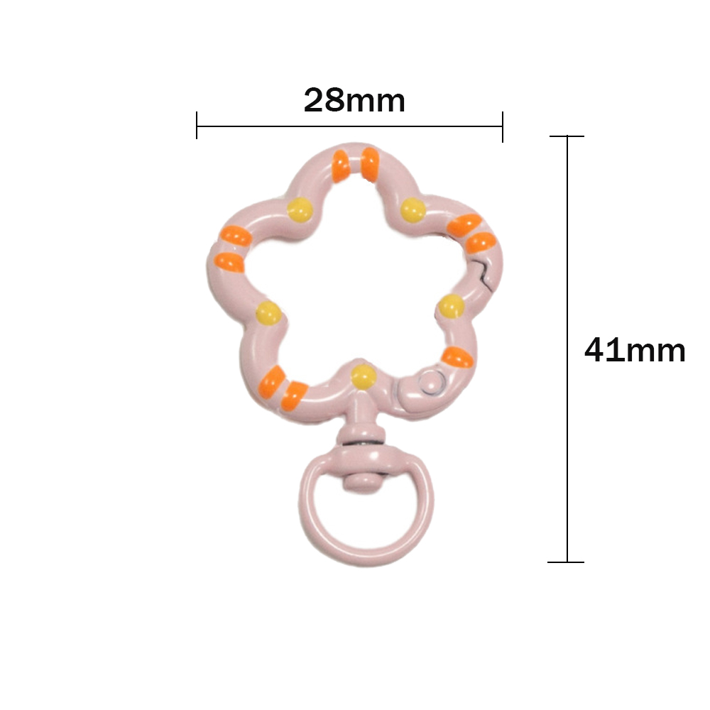 5pcs Flower Metal Lobster Claw - Jewelry Making Materials review and price