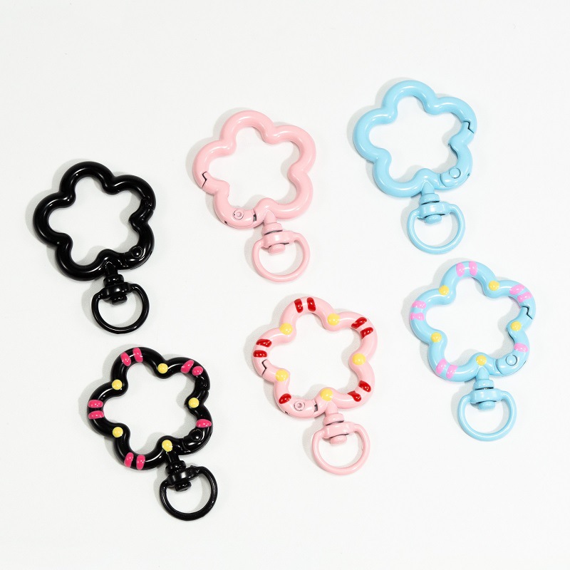 5pcs Flower Metal Lobster Claw - Jewelry Making Materials review and price