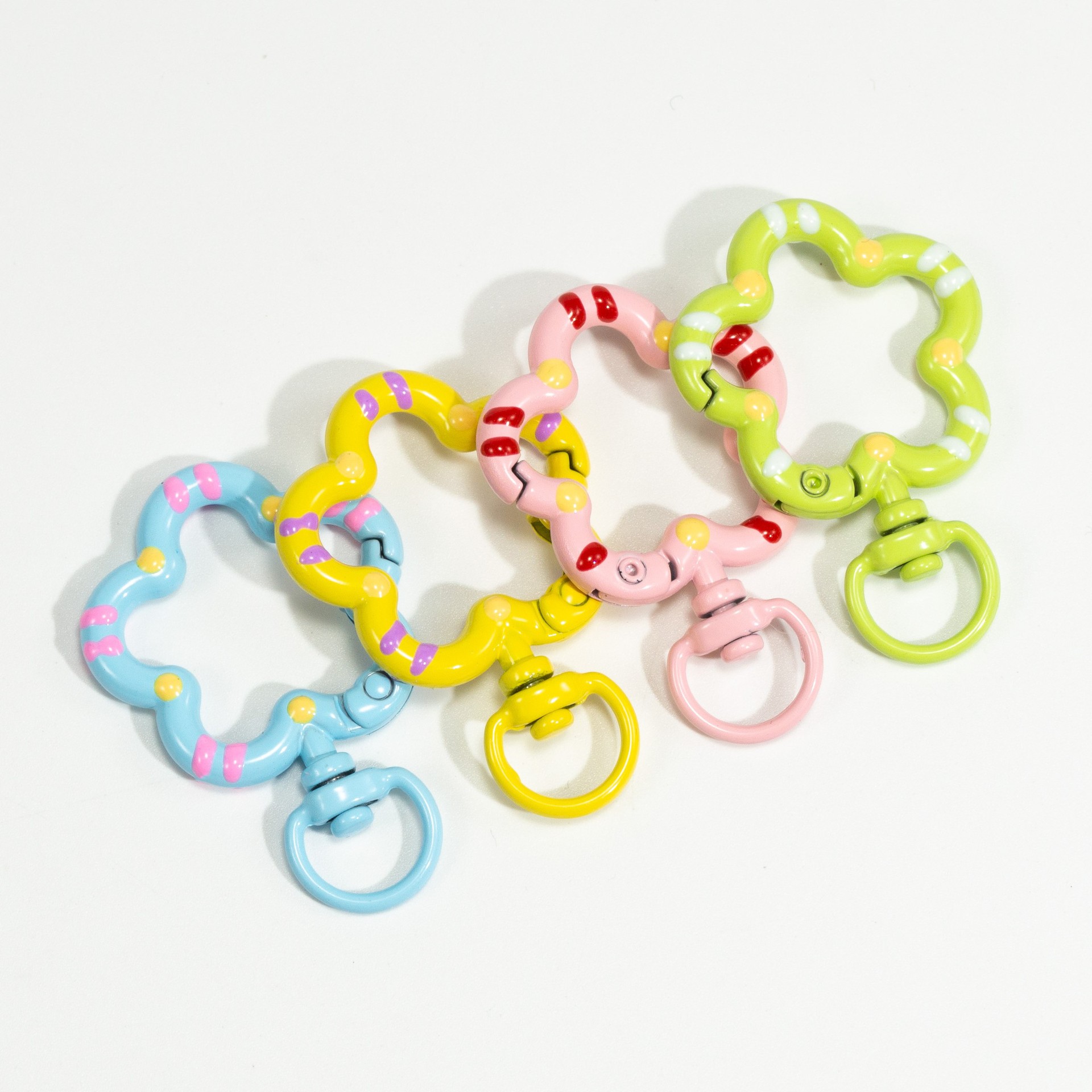 5pcs Flower Metal Lobster Claw - Jewelry Making Materials review and price