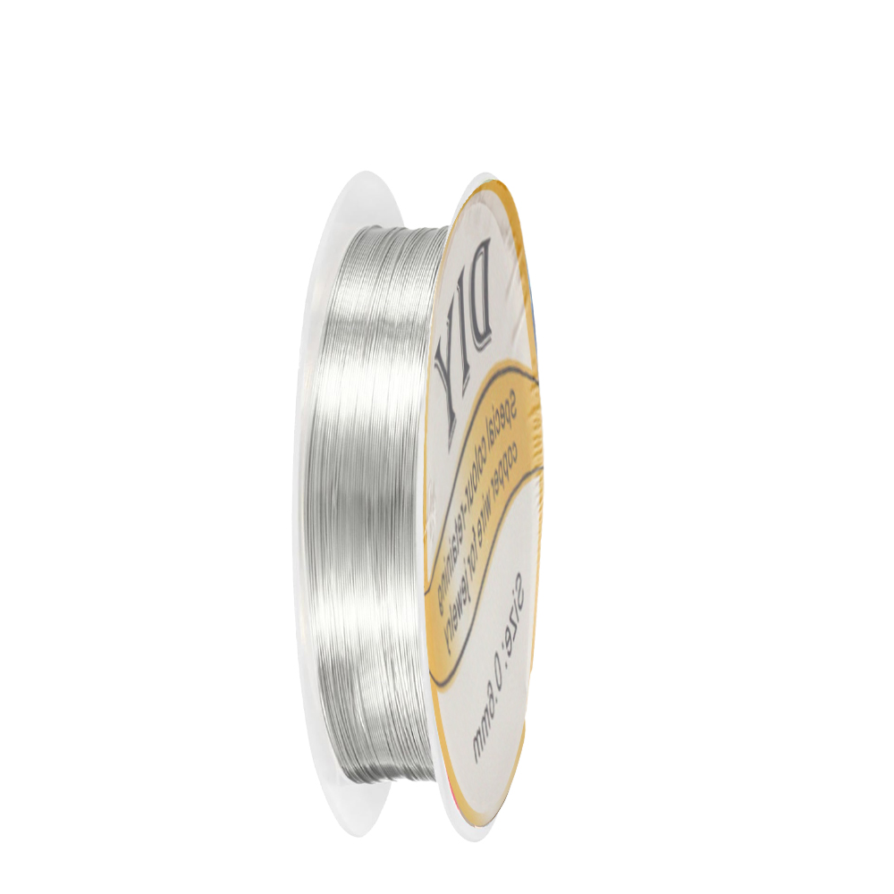 1Roll Silver Copper Wire 0.3/0 - Jewelry Making With Copper Wire review and price