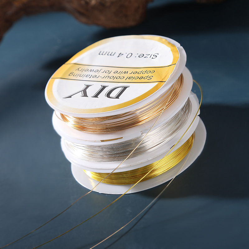 1Roll Silver Copper Wire 0.3/0 - Jewelry Making With Copper Wire review and price