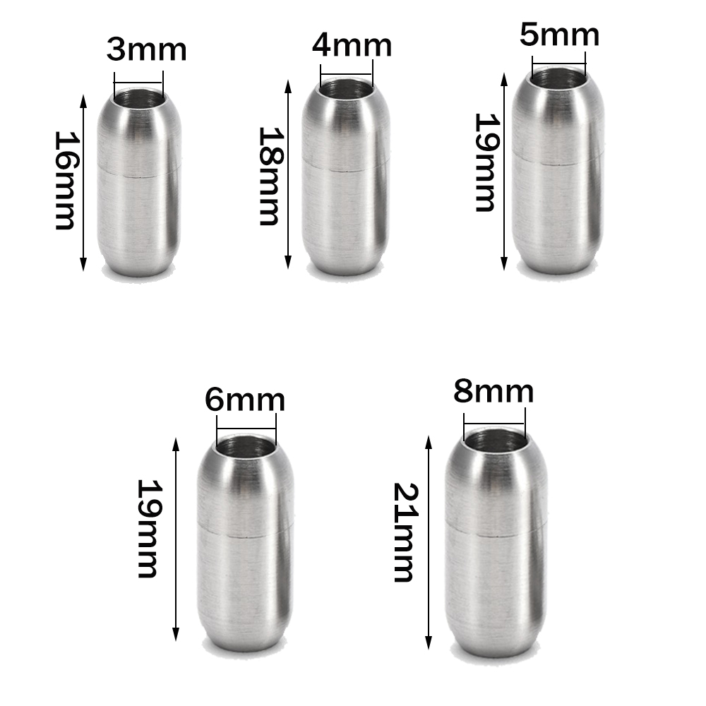 2pcs Stainless Steel Magnetic  - Jewelry Making Essentials review and price