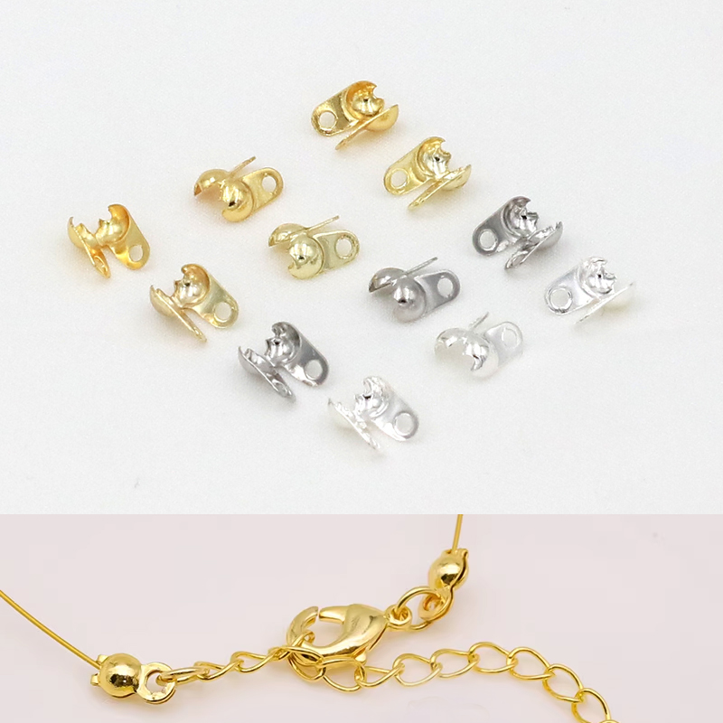 18K Gold Plated Calotte Bead T - Jewelry Making Knots review and price