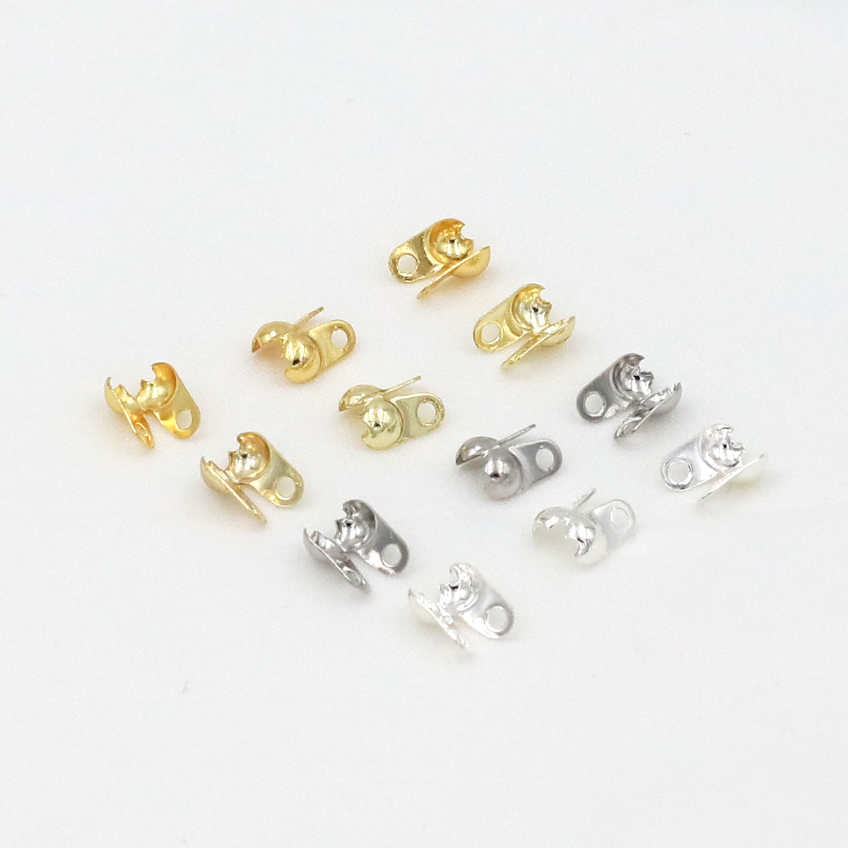 18K Gold Plated Calotte Bead T - Jewelry Making Knots review and price