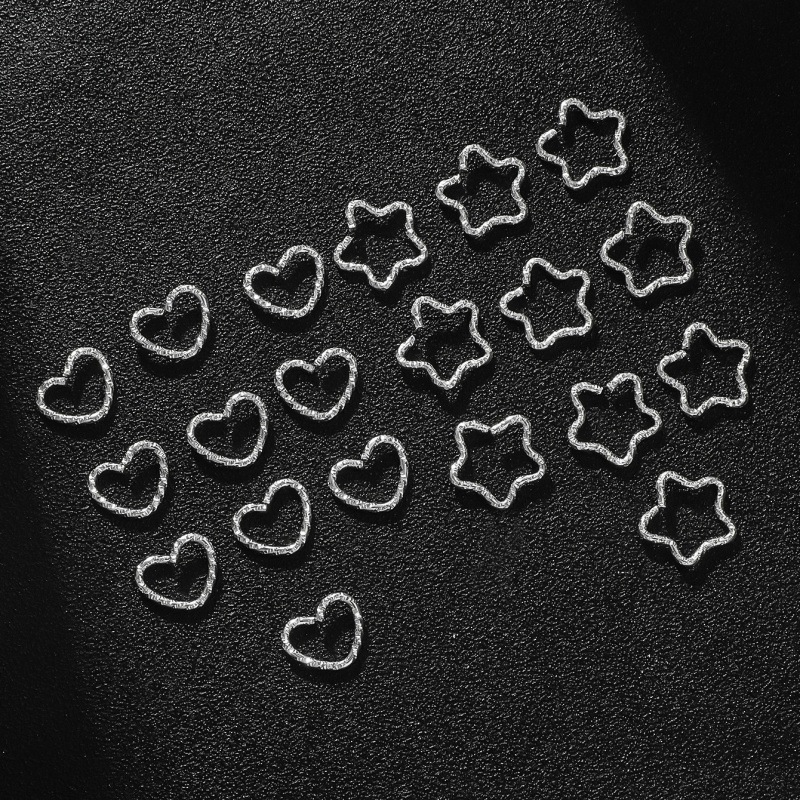 20-30Pcs Star & Love Embossed  - Jewelry Making Knots review and price
