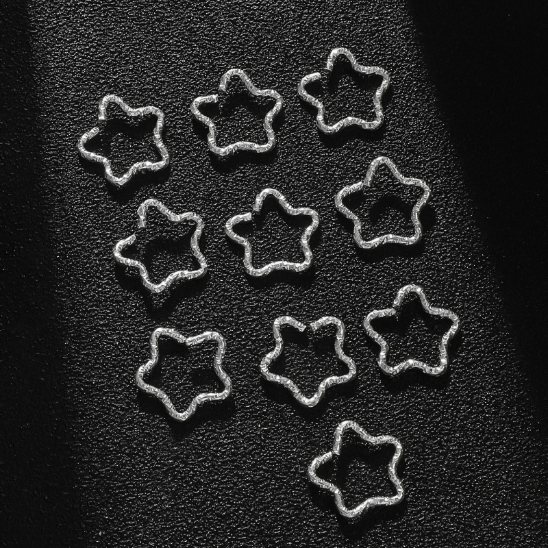 20-30Pcs Star & Love Embossed  - Jewelry Making Knots review and price