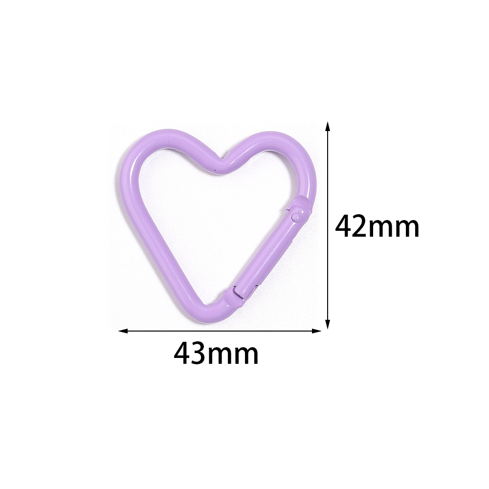 5pcs Colorful Heart-shaped Alu - Jewelry Making A Ring review and price