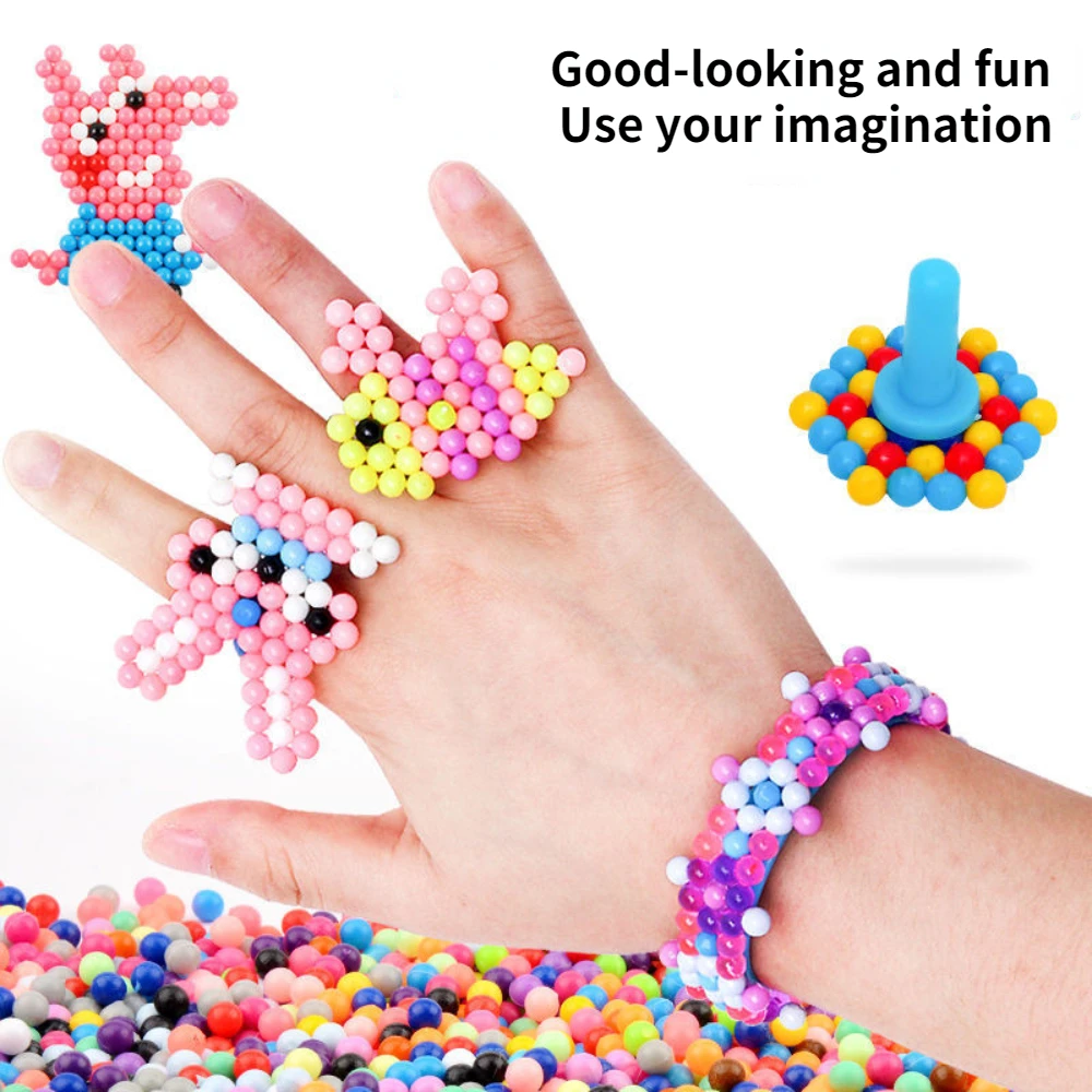 1000 Pcs/box DIY Water Spray M - Crystal Bead Mix review and price