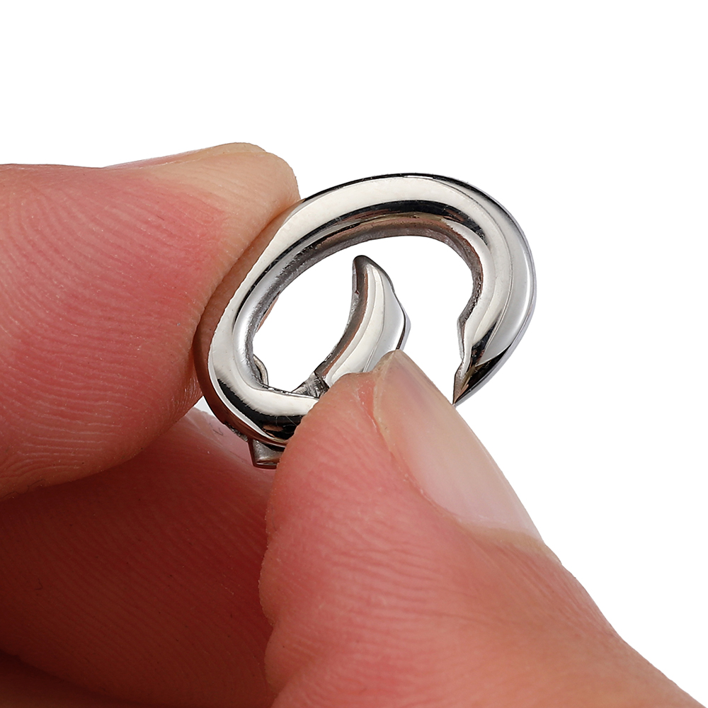 2pcs/1pc Stainless Steel Sprin - Jewelry Making A Ring review and price