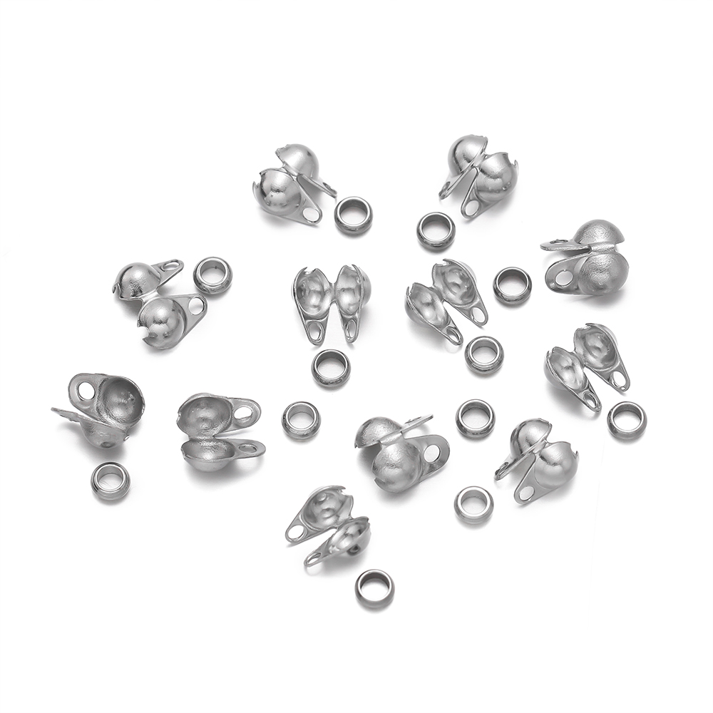 1Set Stainless Steel Crimp Bea - Jewelry Making Knots review and price