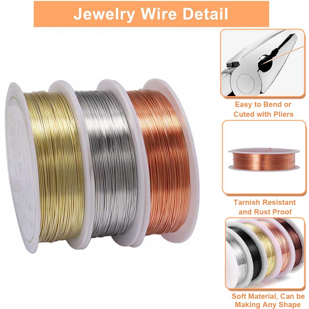 1pc 0.2-1mm Coppers Jewelry Wi - Jewelry Making With Copper Wire review and price