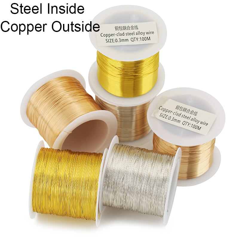 100meters Copper Stainless Ste - Jewelry Making With Copper Wire review and price