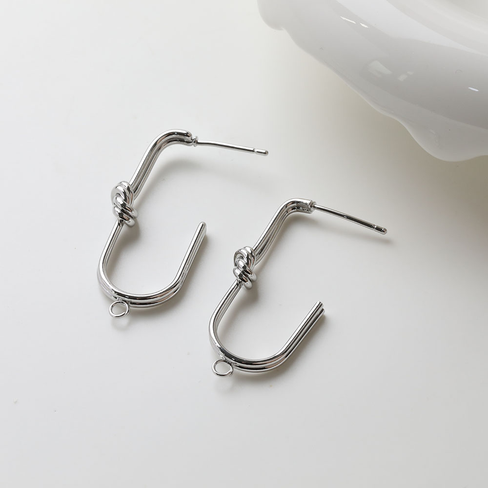 2PCS Dainty U-shaped Knotted E - Jewelry Making Knots review and price