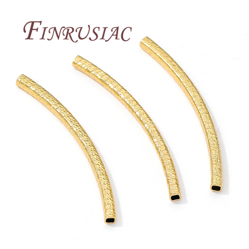 35mm*2mm 18K Gold Plated Tube  - Jewelry Making Youtube review and price