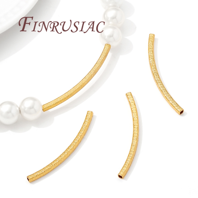 35mm*2mm 18K Gold Plated Tube  - Jewelry Making Youtube review and price