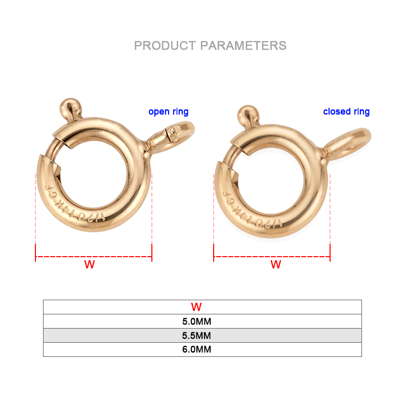 14K Gold Filled Spring Ring Cl - Jewelry Making A Ring review and price